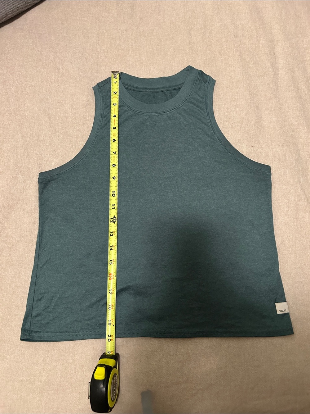 Vuori Women's Tank Top - Teal Blue - Picture 6 of 6